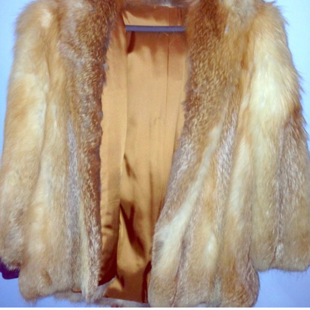 Authentic Fox Fur Coat